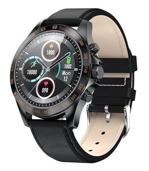 Smartwatch męski  na pasku skórzanym V8 RT.jpg